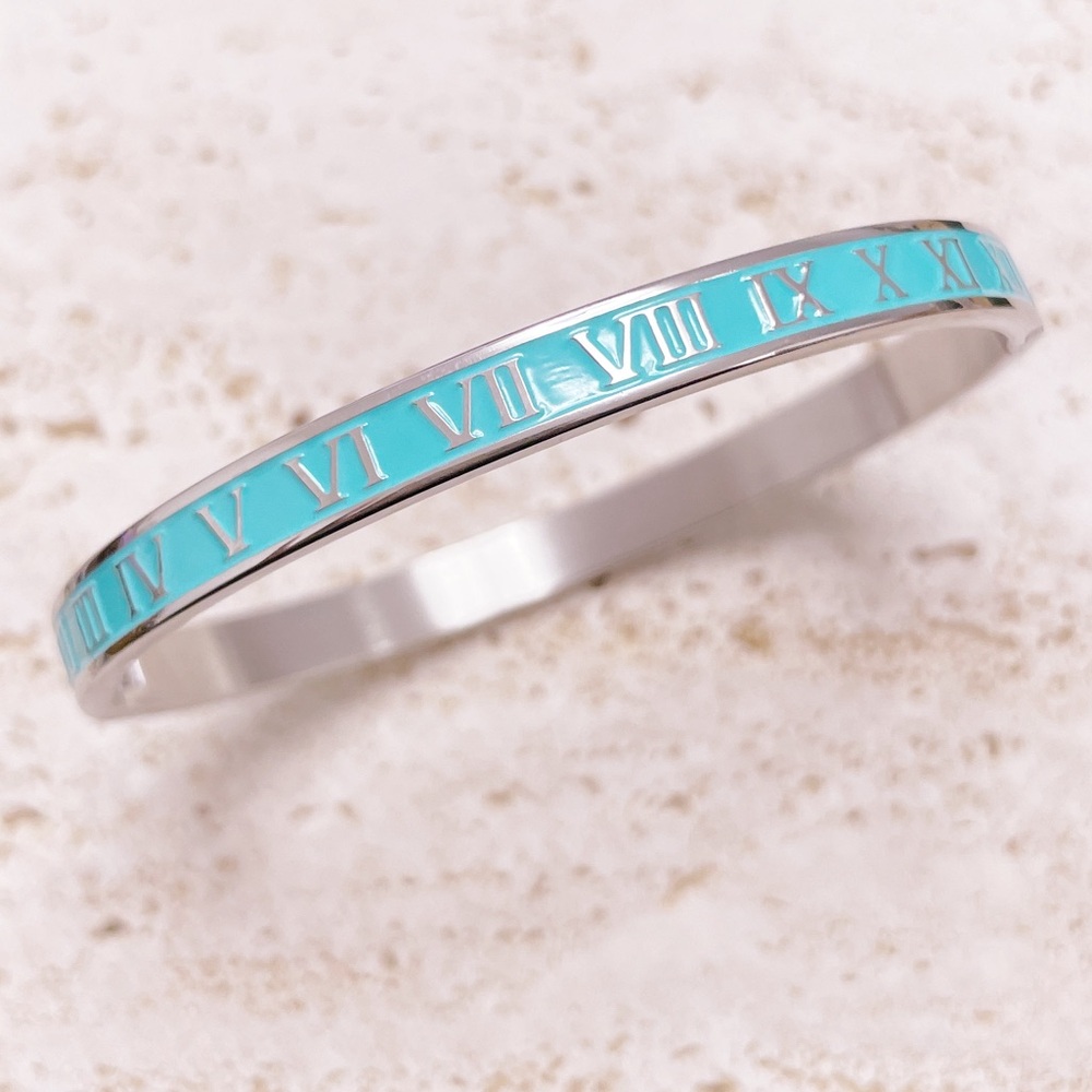 Stainless Steel Roman Numeral Bracelet